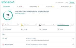 SEO Check