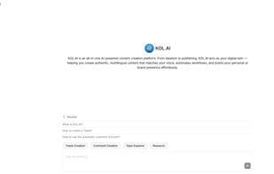 KOL.AI