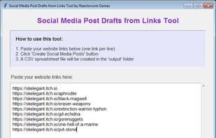 Links Into Social Media Posts