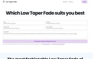 Low Taper Fade