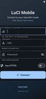 LuCI Mobile