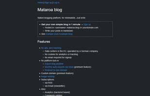 Mataroa Blog