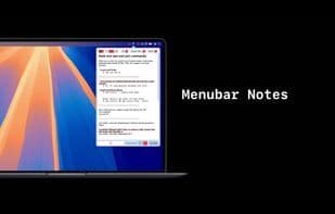 Menubar Notes