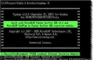MicroOLAP TCPDUMP