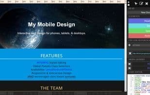 Mirrored Mockup Design