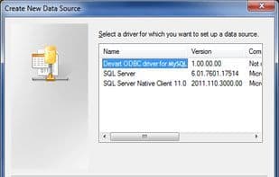 ODBC Driver for MySQL