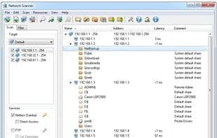 Network Scanner (LizardSystems)
