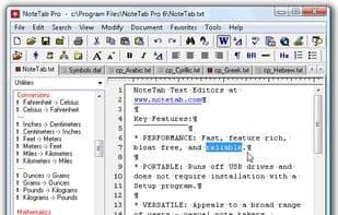 NoteTab
