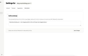 One Click Blog