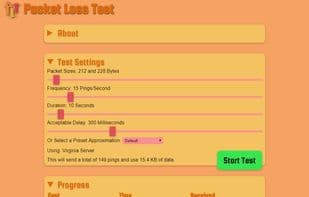 Packet Loss Test