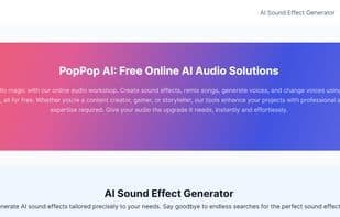 PopPop AI - Free AI Audio Toolbox