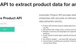 Product API by Fetchee