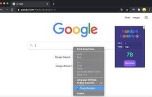 Random Generator - Browser Extension
