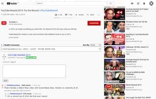 Reddit Comments for YouTube
