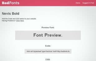 RedFonts