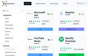 Share-Accounts