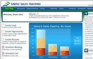 Simple Sales Tracking