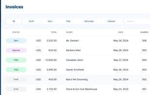 Simple Invoices Software