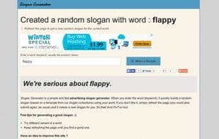 Slogan Generator