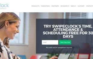 SwipeClock