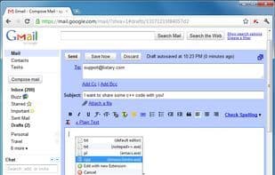 Text Editor Anywhere