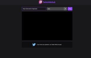 TwitchNoSub