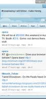 Twitter Opera Widget