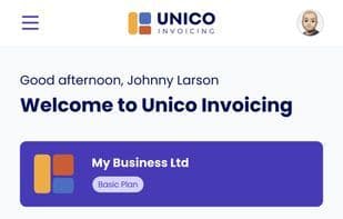 Unico Invoicing
