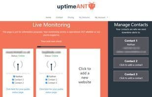 uptimeANT