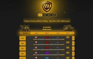 Vanity Addresses