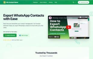 WA Contact Saver