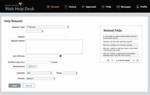 Solarwinds Web Help Desk