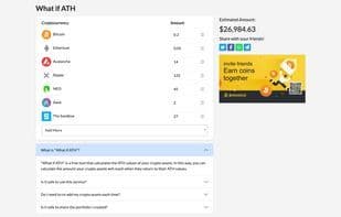 What if ATH - ATH Portfolio Calculator