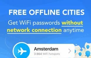 WiFi Map — Free Passwords