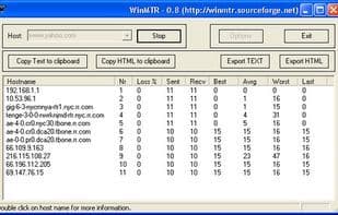 WinMTR