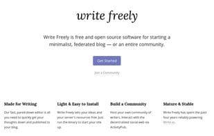 WriteFreely