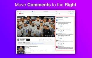 YouTube Comments to Right