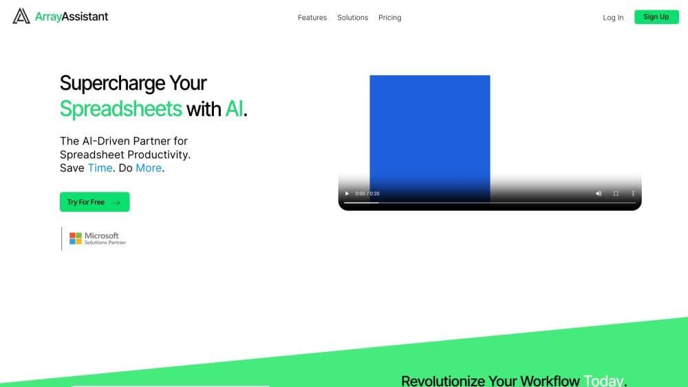 Array Helper - AI Excel Bot