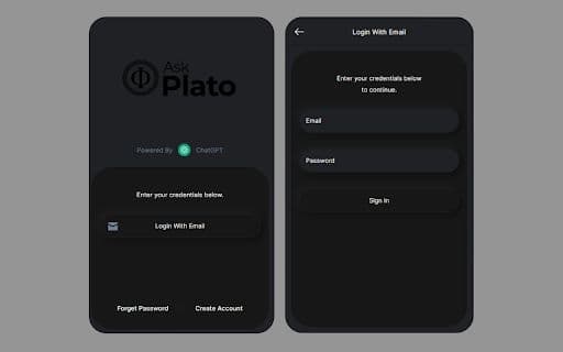 Ask Plato - Google Extension