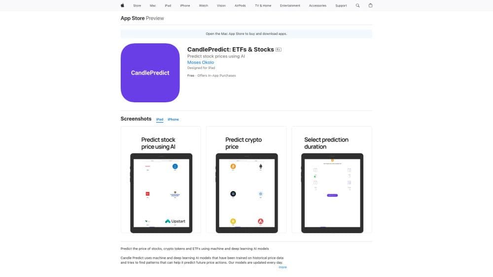 CandlePredict: Prediction AI