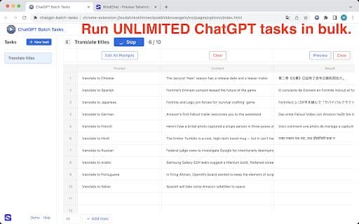 ChatGPT Chrome Extension - 谷歌插件