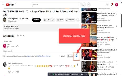 Mail Magic YouTube AI - Google Plugin