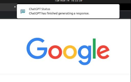 ChatGPT Popup Notifier - 谷歌插件