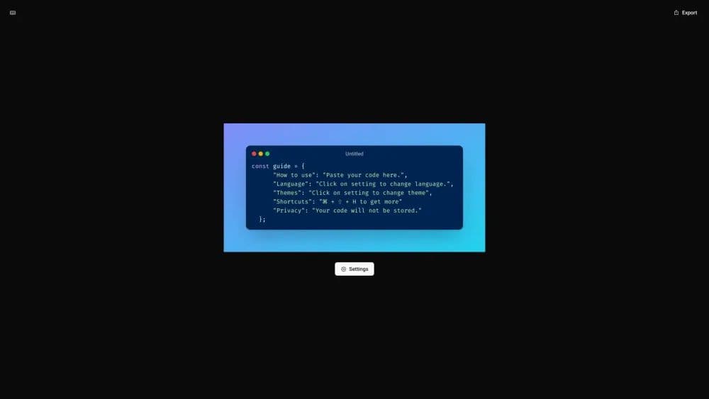 CodeScreenshot