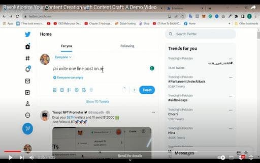 WriteAI - Google Extension