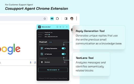 CoSupport Agents - Google Plugin