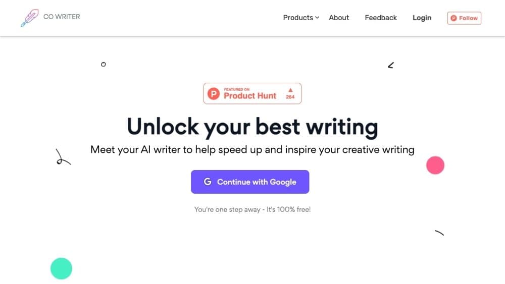 Co Writer - Your Creative Writing AI Platform