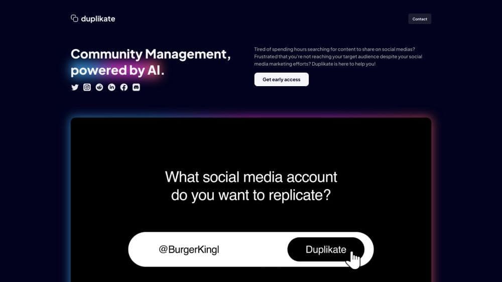 Duplikate - Next-Gen Community Management