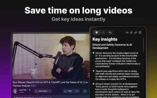 Eightify - Chrome Extension