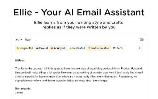 Ellie - Chrome Extension